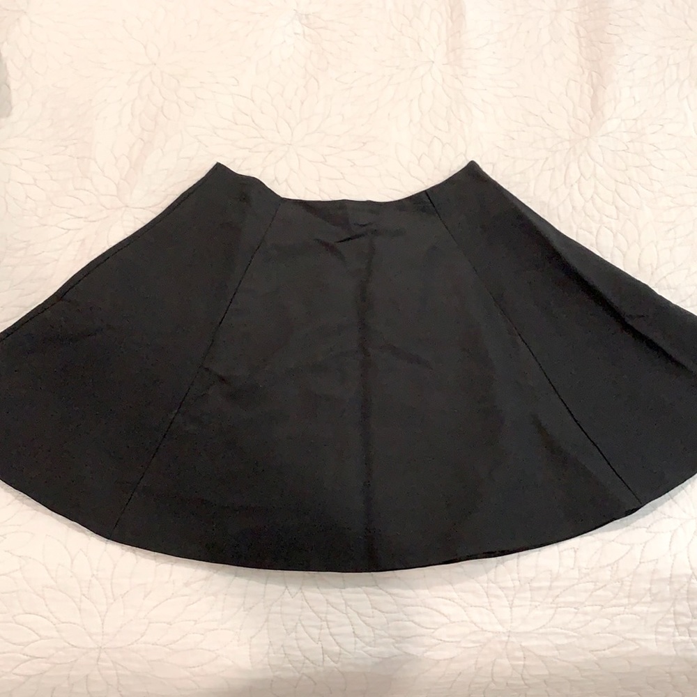Kate Spade A-Line Black Skirt